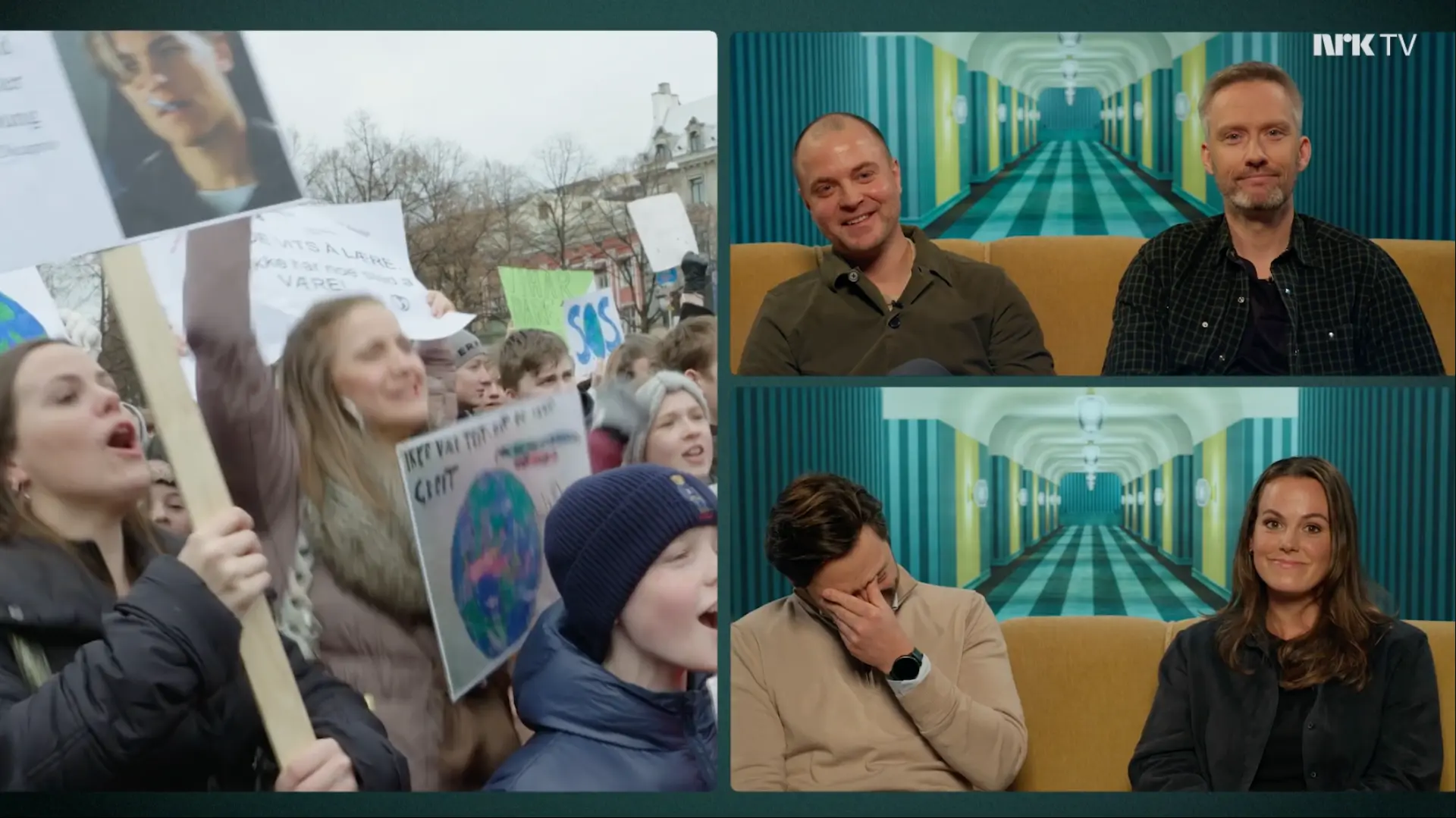 Thomas Teige i NRK-programmet «Dette er humor»